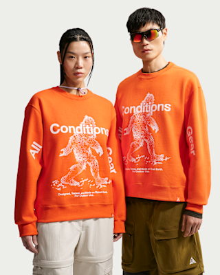 Nike ACG 'Tuff Fleece' Men's Therma-FIT Pullover Crew-Neck